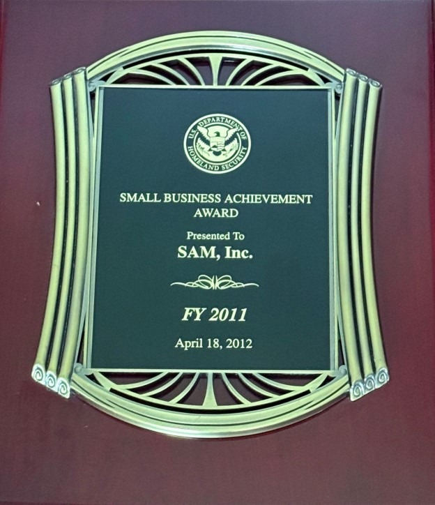 Small Business Achievement Award